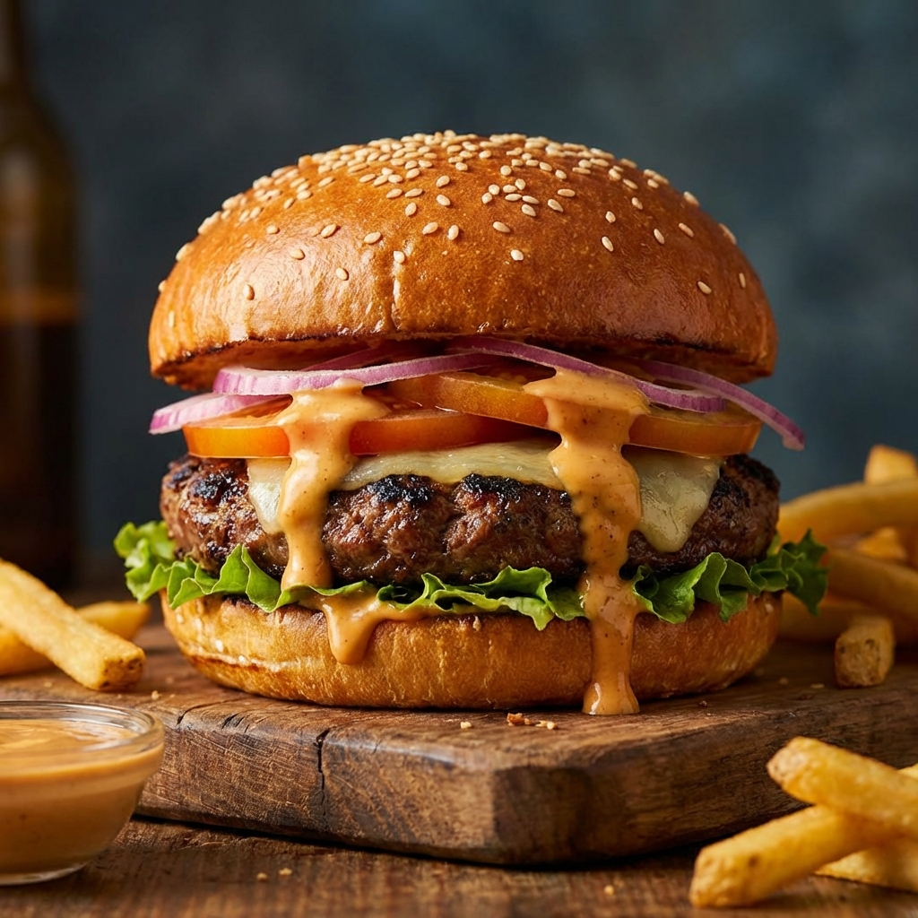 San Toñito Burger - Hamburguesa gourmet con carne de solomillo